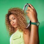 Naomi Osaka Instagram - It was such an incredible experience collaborating with @tagheuer on the design of my new limited edition watch. I think the green colors are so elegant and in a way reflect two of my current passions - tennis and nature lol. I'm so happy with how it turned out and can't wait to hear what you guys think about it. #TAGHeuerAquaracer