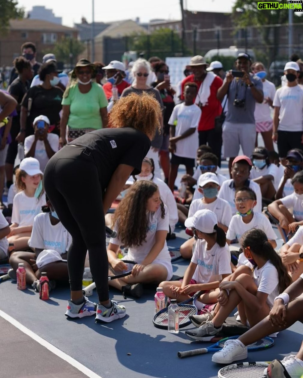 Naomi Osaka - 332.5K Likes - These were my childhood courts growing up in NY. I’m very happy that I was able to team up with @drinkbodyarmor & artist @indeliblefunk to fully renovate my old childhood courts and provide a new colorful place for my Queens community ❤️