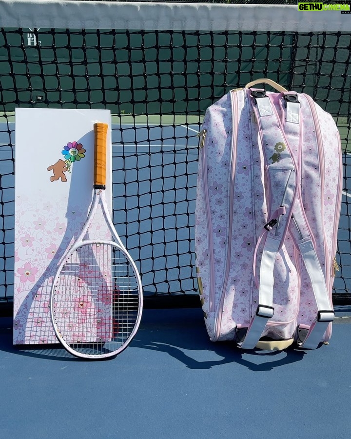 Naomi Osaka - 407.7K Likes - Introducing the Naomi Osaka x Takashi Murakami EZONE Racquet 🌸🐻💕 so happy with this one, was always an admirer of @takashipom so to be able to finally collaborate together is really a dream. Infinite thank you’s to @yonex_tennis for trusting me with the vision and because this project wouldn’t have come to life so amazingly without them ❤️
