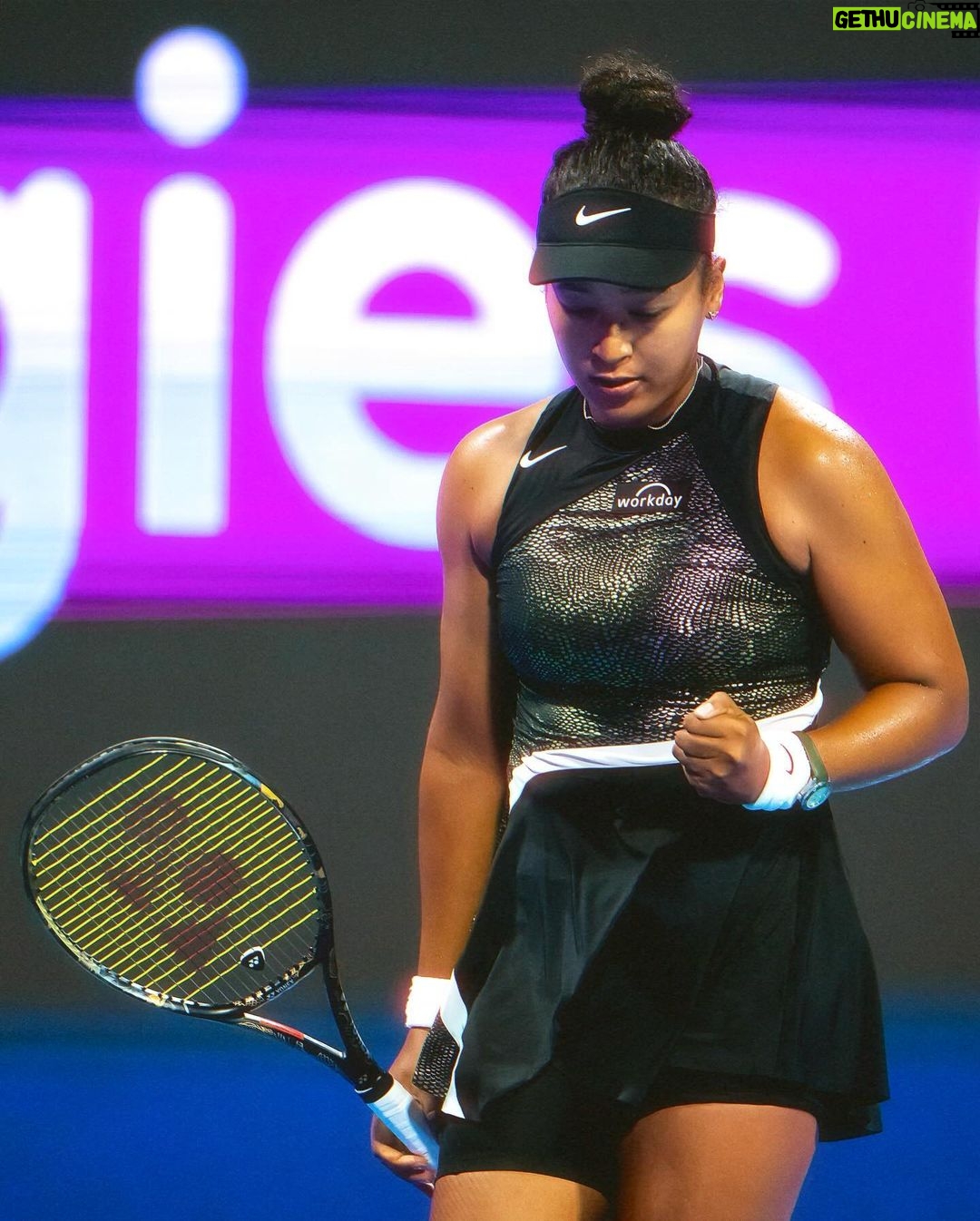 Naomi Osaka Instagram - had a fun one last night 🖤 Doha, Qatar