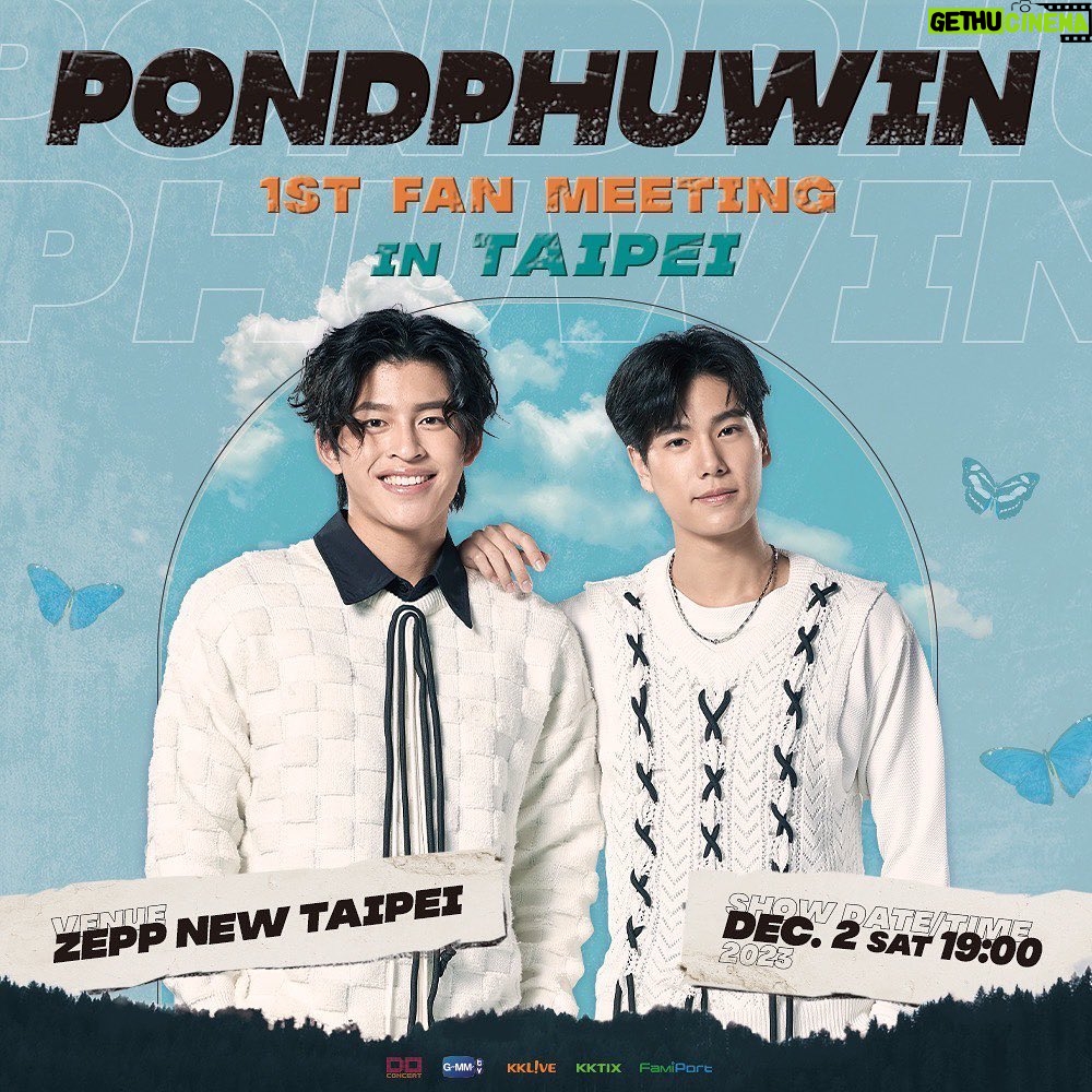 Naravit Lertratkosum Instagram - Hi Taipei! พวกเราเตรียมตัวจะไปเจอกับทุกคนแล้ว PondPhuwin 1st Fan Meeting in Taipei วันที่ 2 ธันวาคมนี้ ครั้งนี้เป็นแฟนมีตติ้งครั้งแรกของพวกเราด้วย ต้องมาสนุกด้วยกันนะครับ! 非常期待在台北與你們相見!你們呢? 12月2日《 PondPhuwin 1st Fan Meeting in Taipei 》 這是我們第一次在台北的見面會!一起留下難忘的重要回憶吧! 立即購票➟ https://bit.ly/PPWFMTP23 Hi Taipei! We’re looking forward to seeing you guys. 《 PondPhuwin 1st Fan Meeting in Taipei 》will be held on Dec. 2nd. This is our first fan meeting in Taipei, let’s have fun together! 【PondPhuwin 1st Fan Meeting in Taipei】 ◆ วันที่ | วันเสาร์ที่ 2 ธันวาคม 2566 เวลา 19:00 น. ◆ สถานที่ | Zepp New Taipei (8F., No. 3, Sec. 4, New Taipei Blvd., Xinzhuang Dist., New Taipei City ) ◆ จำหน่ายบัตร | วันเสาร์ที่ 7 ตุลาคม 2566 เวลา 12:00 น. (เวลาท้องถิ่น) ทาง KKTIX และ FamiPort ◆ ราคาบัตร |NT$6,800 / NT$5,800 / NT$4,800 / NT$3,800 *บัตร VIP มีการระบุชื่อบนบัตร และสามารถซื้อผ่านเว็บไซต์ KKTIX เท่านั้น กรุณาตรวจสอบรายละเอียดเพิ่มเติมทางเว็บไซต์) ◆ โปรโมเตอร์ | KKLIVE 【PondPhuwin 1st Fan Meeting in Taipei】活動資訊 ◆ 活動時間 | 2023/12/2 (六) 19:00 ◆ 活動地點 | Zepp New Taipei (新北市新莊區新北大道四段3號8樓) ◆ 售票時間 | 2023/10/07 (六) 中午12:00 KKTIX全面啟售 ◆ 票價 | NT$6,800 / NT$5,800 / NT$4,800 / NT$3,800 *VIP區採實名制,僅限在KKTIX 網站購票,相關規定請參考售票網頁說明。 ◆ 主辦單位 | KKLIVE ◆ 售票單位 | KKTIX、全家FamiPort 【PondPhuwin 1st Fan Meeting in Taipei】 ◆ Date | 2023/12/2 (Sat.) 19:00 ◆ Venue | Zepp New Taipei (8F., No. 3, Sec. 4, New Taipei Blvd., Xinzhuang Dist., New Taipei City ) ◆ Ticket Sale | launched on 2023/10/07 (Sat.) 12PM via KKTIX and FamiPort ◆ Ticket Price |NT$6,800 / NT$5,800 / NT$4,800 / NT$3,800 *The VIP area will be #namebased, and the purchase is only available on KKTIX website. Please find the ticketing webpage for more details. ◆ Promoter | KKLIVE #PondPhuwinFMTaipei #PondPhuwin #PondNaravit #Phuwintang #ppnaravit #phuwintang #FishUpontheSky #NeverLetMeGo #GMMTV #doconcert #KKLIVE