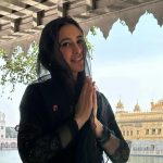 Nargis Fakhri Instagram - Thirteen years ago I visited the Golden Temple for the first time during Rockstar Promotions. Once again I was in awe of this beautiful structure and upon entering I felt the peace, harmony and solace in the temple as the spiritual energy there uplifts one’s consciousness. I always get emotional when visiting a holy place no matter which religion or faith it belongs to. At that moment I feel like I am connected to everyone there and the emotions of the world which really affects my heart and soul. I feel very Blessed to have the opportunity to have gone for the second time in my life. 🙏Waheguru . . . . . . . . . . . . . . . . . . . #blessed #traveldiaries #goldentemple #gratitude @ansabjahangirstudio Golden Temple,Amritsar