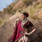 Nargis Fakhri Instagram - Wandering through the pages of history #rajasthan #thepinkcity #pinkcity Location - @alilafortbishangarh @mahakbrahmawar ( <~ managing director ) . . . : : : : : : Photographer - @kewalchholak Stylist - @malvikadusad Make up - @kumbhat.muskaan Hair Stylist - @surajsainhairstaylist35 Alila Fort Bishangarh