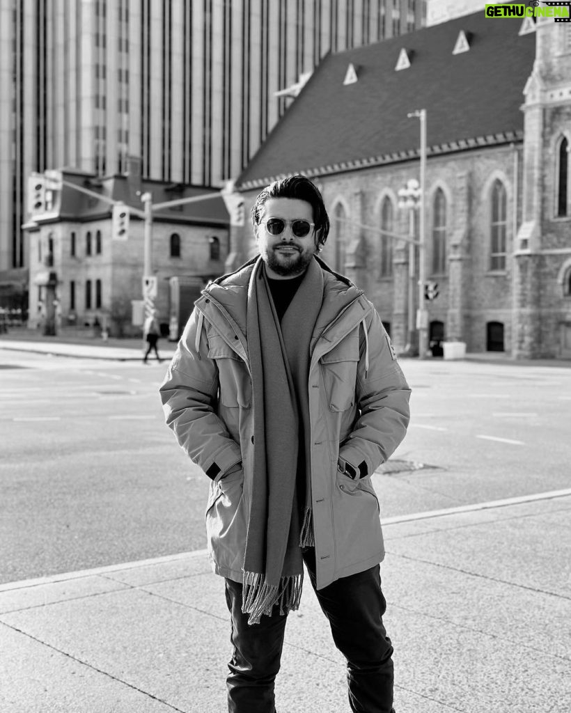 Nassif Zeytoun Instagram - ❄️😌💙🇨🇦 #NassifZeytoun | #CanadaTour Downtown Ottawa