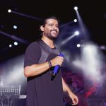 Nassif Zeytoun Instagram - يا تونِسَ الأُنسِ يا خَضرا المَيادينِ. 🇹🇳 للمرة الرابعة على هذا المسرح العظيم، ‎شكراً من القلب على كل الحب ❤️❤️❤️❤️ ‏#NassifZeytoun ⭐️⭐️⭐️⭐️