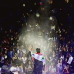 Nassif Zeytoun Instagram - يا تونِسَ الأُنسِ يا خَضرا المَيادينِ. 🇹🇳 للمرة الرابعة على هذا المسرح العظيم، ‎شكراً من القلب على كل الحب ❤️❤️❤️❤️ ‏#NassifZeytoun ⭐️⭐️⭐️⭐️