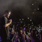 Nassif Zeytoun Instagram - يا تونِسَ الأُنسِ يا خَضرا المَيادينِ. 🇹🇳 للمرة الرابعة على هذا المسرح العظيم، ‎شكراً من القلب على كل الحب ❤️❤️❤️❤️ ‏#NassifZeytoun ⭐️⭐️⭐️⭐️