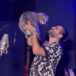 Nassif Zeytoun Instagram - #Olive feeling the vibe 😻 #NassifZeytoun | #كاراميلا Lebanon