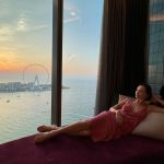 Nastasya Samburskaya Instagram - Наслаждаюсь закатами в @rixospremiumdubai Rixos Premium Dubai JBR