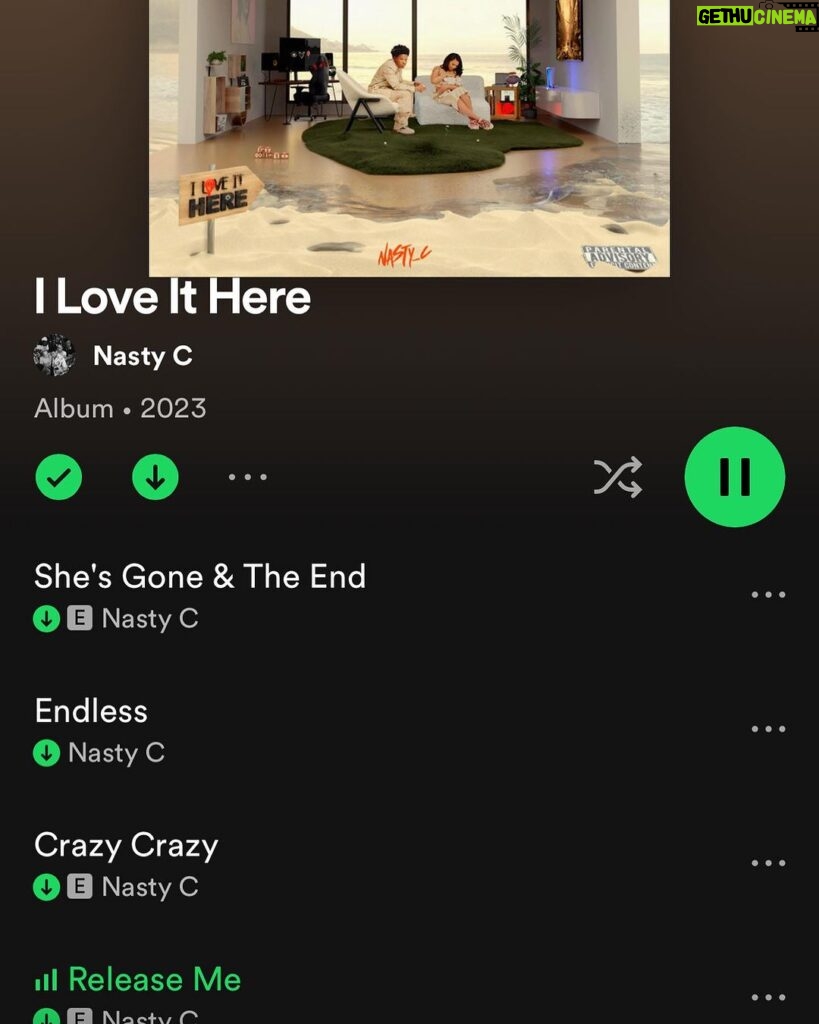Nasty C Instagram - MY BEST ALBUM YET HAS JUST DROPPED!!! & is available for streaming! LETS FUCKN GOOO!!! 👁️♥️📍