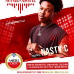 Nasty C Instagram - YO!!! Amstel is giving you a chance to make a hit song with BIG IVYSON Submit your song for consideration at www.soulcandi.co.za/foa & stand a chance to win No under 18's can enter or submit Entries close on the 20th of September. T's & C's apply