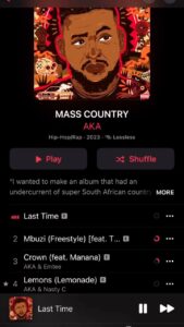 Nasty C Instagram - LONG LIVE SUPER MEGA, LIVE LONG! #MassCountry