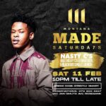 Nasty C Instagram - MONTANA THIS SATURDAY!
