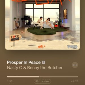 Nasty C Instagram - TOP OF THE MORNING! ☕️ 
My new album “I Love It Here” drops in 9 days! The pre-save is up with #ProsperInPeace ft. @getbenny available for streaming! Do the right thing!! #ILoveItHere 

.
. 

Photography: @jr_ecko
Creative Direction: @Nasty_csa x @jr_ecko
CGI: @kenconcepts
Lighting & Digi: @thapelomabotja_za
Assistant: @theonlykayr
Styling: @Moozlie @lufunolove
Retouching: @Luddy_mabotha
Makeup: @bobbybeatsfaces
Grading: @newkatz.studio
Business Manager (Jr Ecko): @hivebusmanagement