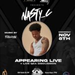 Nasty C Instagram - If you’re in New York & you fw me, I’m having a free pop up show at @sobsnyc on the 8th!! PULL UP & TURN UP WITH ME!!! 🇿🇦🇿🇦