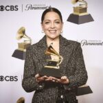 Natalia Lafourcade Instagram - I am deeply grateful #GRAMMYs @recordingacademy to all the beautiful people who are part of this album and musical journey. The list is endless. Thank you to members of the academy for voting. This was a tie with @juanes this makes me so happy. I feel happy and excited to continue on this path and dedicate this recognition to my country and also las abuelas del mundo like María Sabina, mother earth and love. Thanks to my coproducer Adan Jodorowsky @adanjodorowsky and all the ones giving so much love to this peace of music. ♥️ here’s some of the credits! ARRANGEMENTS: Emiliano Dorantes/Nando Hernández/Ljova and Natalia Lafourcade. ARRANGEMENTS AND VOCAL DIRECTION: Emiliano Dorantes and Natalia Lafourcade. RECORDED AT: Sonic Ranch, Tornillo, Texas, USA and Acuyo Estudio -La Grapa Creativa-, Veracruz, Mexico. RECORDING ENGINEER: Gerardo “Jerry” Ordoñez. ACUYO ESTUDIO RECORDING ASSISTANTS: Alan Ortiz Grande, Elier Contreras, and Daniel Bitrán. MIXING: Gerardo “Jerry” Ordoñez, Motorbass Studio, Paris, France. MIXING ASSISTANTS: Antoine Poyeton, Louis Bes, Louise Bouget, and Elier Contreras. MASTERING: Bernie Grundman, Bernie Grundman Mastering, Los Angeles, California, USA. Emiliano Dorantes - PIANO Marc Ribot - ELECTRIC AND ACOUSTIC GUITAR. Sebastian Steinberg - DOUBLE BASS AND ELECTRIC BASS. Cyril Atef - RHYTHM SECTION. Ekaterine Martínez - VIOLIN. Érika Ramírez - VIOLIN. Alma Deyci Osorio - VIOLA. Mónica del Águila - CELLO. Alfredo Pino - TRUMPET AND FLUGELHORN. Alan Villanueva - ALTO SAXOPHONE. Ramiro González - BARITONE AND TENOR SAXOPHONE. CHOIR DIRECTION AND COORDINATION: Lucía Gutiérrez. GENERAL CHOIR: Claudia Paola Aizcorbe, Galia Thalía Delgadillo, Silvana Gámez, Ingrid Yamilé Fernández, Ana Paulina Reyes, Stefany Elizabeth Ochoa, Valentina Marentes, Emma Coyo L. Hernández. Gracias a mi equipo de trabajo que lo dan todo en cada ciclo. En este viaje tuve la compañía de @candanoclau @cancino @chanelofficial y @cartier gracias infinitas. 🫶🧡🙌🕊 #detodaslasfloresnl