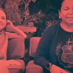 Natalia Lafourcade Instagram - Aquí cantando con la hermosa @evaayllonoficial esa canción que grabamos con Los Macorinos uno de mis boletos favoritos, Soy lo Prohibido. Gracias mamita por aceptar y venir para llenarnos de tu luz y presencia tan especial. Te adoro. 🇵🇪♥️🙏🏼 ¡Viva el Perú! #detodaslasflorestour #fotografia @fmedinaeffio y @r_umeres