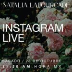 Natalia Lafourcade Instagram - Nos vemos en un ratito. 🌸♥️🙏🏼🕊 Instagram live 11:30 am HOY tiempo de 🇲🇽 México #detodaslasfloresnl