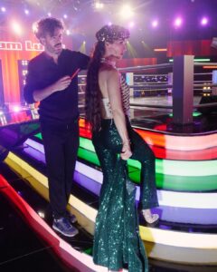 Natalia Oreiro Instagram - ⁣ Noche de batallas en @lavoz_uy 🥊 @brunoilusorio 🥊 @w.ivana.ok 🥊 @rosanjuan 🥊 @luligemelli 🥊 @hm 🥊 @castillosfernando 🥊 @diegoalfonsouy 🥊 @mono.fuk 🥊 @merynaor 🥊 @bliss.com.ar 🥊 @fefodiiaz