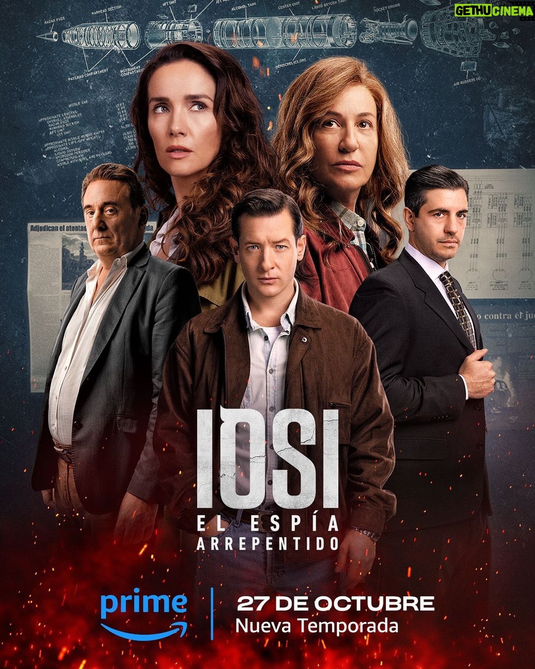 Natalia Oreiro Instagram - "Iosi, El espía arrepentido" Nueva temporada Estreno 27 de octubre @primevideo @primevideolat @oficinaburman @sebabores @hodara2016 @gus_bassani @mercedesmoranok @marcoacaponi @minerva.casero @lodemarta @alejandroawadaoficial @matiasmayer @cesartronc @rolyserrano @damiandreizik @moranrosenblatt @itzikcohenofficial @mocciaalberto @cimarron_cine @mirella.pascual @bellosoactor @valerialorca