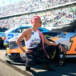 Natalie Eva Marie Instagram - Awesome getting to chat with @noahgragson and his team before his big race 🏎️💨🏁 @daytona #Daytona500 - 🏎️Fun fact Noah’s car number is #10 , Which also happens to be my favorite # because it was my jersey # all through out my soccer playing days through college🥳 Daytona International Speedway