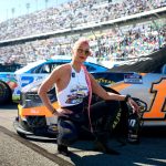Natalie Eva Marie Instagram - Awesome getting to chat with @noahgragson and his team before his big race 🏎️💨🏁 @daytona #Daytona500 - 🏎️Fun fact Noah’s car number is #10 , Which also happens to be my favorite # because it was my jersey # all through out my soccer playing days through college🥳 Daytona International Speedway