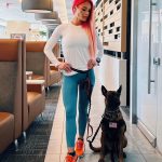 Natalie Eva Marie Instagram - Another plane ✈️ another @tyrsport travel fit 💅🏽💁🏻‍♀️ 🐺 💕which is ur fav? 🏋️‍♀️ Outfit: @tyrsport 👟 Shoes: @tyrsport 😎 sunnies: @tyrsport Use My Code For Free Shipping 𝐍𝐄𝐌𝐅𝐆𝐒 - John Wayne Airport, Orange County