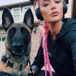 Natalie Eva Marie Instagram - This mornings run 🏃🏻‍♀️ with my tried and true 🇺🇸 🐺 LAST pic is my favorite 🤣 - Let’s Go Get Some! - WWW.𝐍𝐚𝐭𝐚𝐥𝐢𝐞𝐄𝐯𝐚𝐌𝐚𝐫𝐢𝐞.𝐜𝐨𝐦 🩷Outfit/shoes/Sunnies : @tyrsport 📦 For Free Shipping Use My Code : NEMFGS #NEMFIT #HealthIsWealth #NEMRecovery #FullBodyWorkout #HealthyLifestyle #FitnessMotivation #BangBang #ninerGang