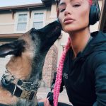Natalie Eva Marie Instagram - This mornings run 🏃🏻‍♀️ with my tried and true 🇺🇸 🐺 LAST pic is my favorite 🤣 - Let’s Go Get Some! - WWW.𝐍𝐚𝐭𝐚𝐥𝐢𝐞𝐄𝐯𝐚𝐌𝐚𝐫𝐢𝐞.𝐜𝐨𝐦 🩷Outfit/shoes/Sunnies : @tyrsport 📦 For Free Shipping Use My Code : NEMFGS #NEMFIT #HealthIsWealth #NEMRecovery #FullBodyWorkout #HealthyLifestyle #FitnessMotivation #BangBang #ninerGang