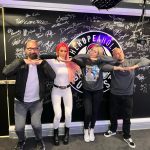 Natalie Eva Marie Instagram - Had the best time hanging with the Hopeaholic SQUAD today🫶🏼🙏🏼 thanks for having me! 🥹🫶🏼 STAY TUNED FOR THE PODCAST 🗣️ @thehopeaholics @natalieevamarie @chaddictttt @shaneearn #hopeaholicspodcast San Juan Capistrano, California