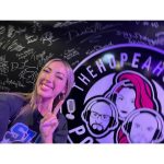 Natalie Eva Marie Instagram - Had the best time hanging with the Hopeaholic SQUAD today🫶🏼🙏🏼 thanks for having me! 🥹🫶🏼 STAY TUNED FOR THE PODCAST 🗣️ @thehopeaholics @natalieevamarie @chaddictttt @shaneearn #hopeaholicspodcast San Juan Capistrano, California
