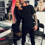 Natalie Eva Marie Instagram - Happy Happy Birthday to my better half 🙏🏽🩷@jonathan_coyle 🩷If I get married, I want to be very married. Audrey Hepburn - 🙏🏽When we do things half-heartedly we sabotage ourselves. Only when we give ourselves fully and completely to everything we do is when we can hope to achieve great things. Commitment and passion distinguish between an exciting life and a mediocre one, and the same is true for marriage and relationships. I thank God everyday for having me walk into that CrossFit Gym many moons ago! I love you and hope all your birthday wishes come true 😘 and that this is the best year yet! 🥳🥳 Bear and Boots✨👩‍❤️‍💋‍👨 The calm to my storm 🌪🙏🏽 I love you! #StartedWithAFollowNowWeHere 😜💁🏻‍♀️✨🥳