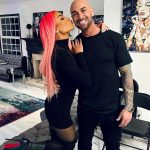 Natalie Eva Marie Instagram - Happy Happy Birthday to my better half 🙏🏽🩷@jonathan_coyle 🩷If I get married, I want to be very married. Audrey Hepburn - 🙏🏽When we do things half-heartedly we sabotage ourselves. Only when we give ourselves fully and completely to everything we do is when we can hope to achieve great things. Commitment and passion distinguish between an exciting life and a mediocre one, and the same is true for marriage and relationships. I thank God everyday for having me walk into that CrossFit Gym many moons ago! I love you and hope all your birthday wishes come true 😘 and that this is the best year yet! 🥳🥳 Bear and Boots✨👩‍❤️‍💋‍👨 The calm to my storm 🌪🙏🏽 I love you! #StartedWithAFollowNowWeHere 😜💁🏻‍♀️✨🥳