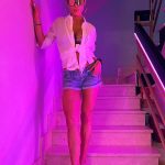 Natalie Eva Marie Instagram - 👩🏻‍🎤On Wednesdays we wear pink ✨💕💫 #PinkVibes - 😎 sunnies @tyrsport For Free Shipping Use My Code : NEMFGS Wi-ki-Woo Hotel Ibiza
