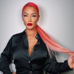 Natalie Eva Marie Instagram - Who else loves a little wing eyeliner and a red lip ?!💄💋🙋🏻‍♀️ Products used… Prep: @elemis pro collagen cleansing balm. @onesize secure the blur Foundation: @armanibeauty Concealer: @tartecosmetics shape tpe Setting powder: @onesize Eyes: @charlottetilbury super nudes easy palette. Liner @onesize in Bodacious Black Lashes: @beautycreations.cosmetics Brows: #onesize in soft brown Bronzer: @charlottetilbury in Tan Blush: @patricktabeauty She’s that Girl Lips: @fentybeauty in Uncensored - Glam by my boo❤️ 💄MUA: @makeupbyapollo