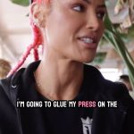 Natalie Eva Marie Instagram - Gluing Press On Nails at a restaurant table: #ICK or #Slay ? Ibiza, Spain