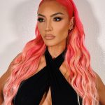 Natalie Eva Marie Instagram - 💕Love it when I get to link up with my boys for a little glam sesh✨💄 💫Makeup Details: Eyes: @makeupbymario Ethereal Palette Lashes: @rokaelbeautylashes @rokaelbeauty in Moon Gleam Brows: @onesize brow Kiki in soft brown Foundation: @armanibeauty luminous silk Setting powder #onesize in Sweet Honey Bronzer: @charlottetilbury in Tan Blush: @diorbeauty in Pink Lips: @beautycreations.cosmetics Nude X in “get into it” and “better off alone” in center 💄@makeupbyapollo 💁🏻‍♀️ @jasonhaiir
