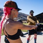 Natalie Eva Marie Instagram - Getting a workout in with our guides in between hunts @threeforksranchlodge . - Hiking all morning and early evening at 7,000 + ft is no joke, even less of a joke when you are packing out 350lbs of meat. #StayReady - Workout fit: @tyrsport 📸 @travperk_photo The Lodge and Spa at Three Forks Ranch