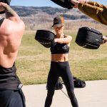 Natalie Eva Marie Instagram - Getting a workout in with our guides in between hunts @threeforksranchlodge . - Hiking all morning and early evening at 7,000 + ft is no joke, even less of a joke when you are packing out 350lbs of meat. #StayReady - Workout fit: @tyrsport 📸 @travperk_photo The Lodge and Spa at Three Forks Ranch
