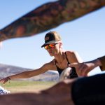Natalie Eva Marie Instagram - Getting a workout in with our guides in between hunts @threeforksranchlodge . - Hiking all morning and early evening at 7,000 + ft is no joke, even less of a joke when you are packing out 350lbs of meat. #StayReady - Workout fit: @tyrsport 📸 @travperk_photo The Lodge and Spa at Three Forks Ranch