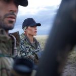 Natalie Eva Marie Instagram - Day 2: Elk hunting in New Mexico we're getting a real feel for the place! We've been checking out the terrain, spotting herds of Antelope, and figuring out where the #Elk like to hang out – for eating and sleeping. It’s just stunning out here! Early on, we caught sight of a Bull Elk and a few cows. We wasted no time and fast hiked about 1.6 miles, up and down hills, trying to get a better look or maybe even a shot. But they move fast and left in a different direction. By the time we got to where we were headed, they were way off in the distance. I truly appreciate how fit you need to be to hunt in this kind of landscape. We’re talking miles of fast hiking, up and down rugged hills, through bushes, all while carrying a rifle and a heavy pack – and at 6800ft elevation, no less. I have a tremendous level of respect for the physical shape hunters have to be in! But what I deeply love, is the amazing bond that develops within one’s hunting party. Being out here, enjoying this amazing experience with everyone, there’s a unique bond forming. It’s really something special.