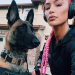 Natalie Eva Marie Instagram - This mornings run 🏃🏻‍♀️ with my tried and true 🇺🇸 🐺 LAST pic is my favorite 🤣 - Let’s Go Get Some! - WWW.𝐍𝐚𝐭𝐚𝐥𝐢𝐞𝐄𝐯𝐚𝐌𝐚𝐫𝐢𝐞.𝐜𝐨𝐦 🩷Outfit/shoes/Sunnies : @tyrsport 📦 For Free Shipping Use My Code : NEMFGS #NEMFIT #HealthIsWealth #NEMRecovery #FullBodyWorkout #HealthyLifestyle #FitnessMotivation #BangBang #ninerGang
