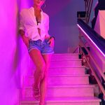 Natalie Eva Marie Instagram - 👩🏻‍🎤On Wednesdays we wear pink ✨💕💫 #PinkVibes - 😎 sunnies @tyrsport For Free Shipping Use My Code : NEMFGS Wi-ki-Woo Hotel Ibiza