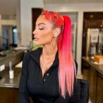 Natalie Eva Marie Instagram - Channeling my inner #GwenStefani 💅🏽 💄 Products used For this lewk 💁🏻‍♀️…. Prep: @elemis pro collagen cleansing balm. Foundation: @armanibeauty Concealer: @hourglasscosmetics Setting powder: @hudabeauty Eyes: @charlottetilbury THE BELLA SOFIA LUXURY PALETTE Lips @charlottetilbury Lashes: @beautycreations.cosmetics Brows: @anastasiabeverlyhills in Carmel Powder Bronzer: @charlottetilbury in Tan Cream Bronzer: @charlottetilbury Blush: @patricktabeauty She’s that Girl Setting spray: @onesize - Glam by my compadres: 💄MUA: @makeupbyapollo 💁🏻‍♀️Hair: jasonhairr