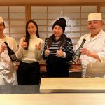 Natapohn Tameeruks Instagram – @sushi.shin.niseko keep me fall for Niseko all over again 🍶 sake was so good 鮨 心 Sushi Shin