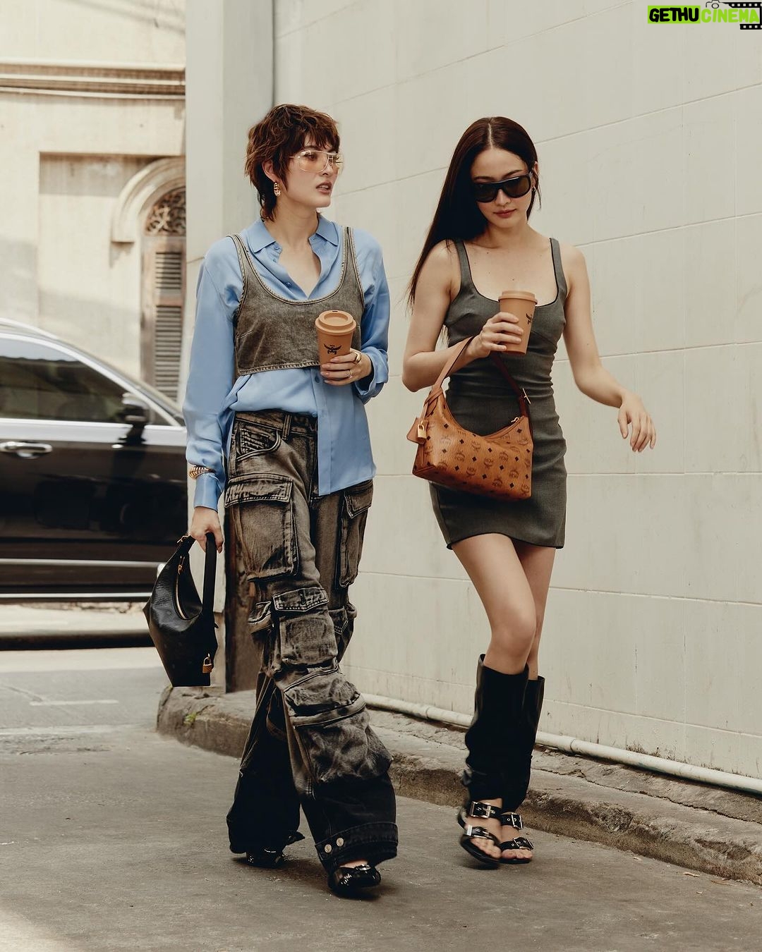 Natapohn Tameeruks Instagram - ในวันที่อากาศไม่ดี ยังมีเราที่หน้าตาดีค่ะ🥵😜 @mcmthailand