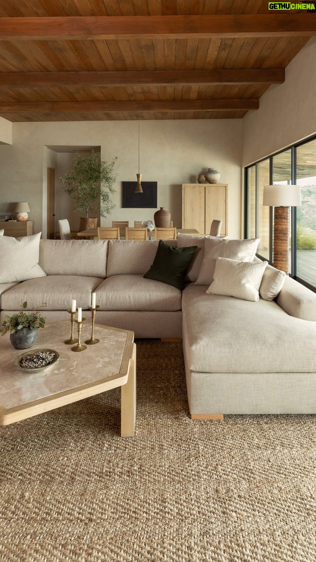 Nate Berkus Instagram - Elevate your home with our @livingspaces Voyage collection, available to shop at the link in my bio. #NJforLS