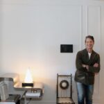 Nate Berkus Instagram - In France during the 1960s stainless steel furniture pieces became emblematic of the era’s modernist design movement. I love this console that currently stands in our family room and looks incredible mixed with other styles and periods. Search for Michel Boyer or Maria Pergay for more information.