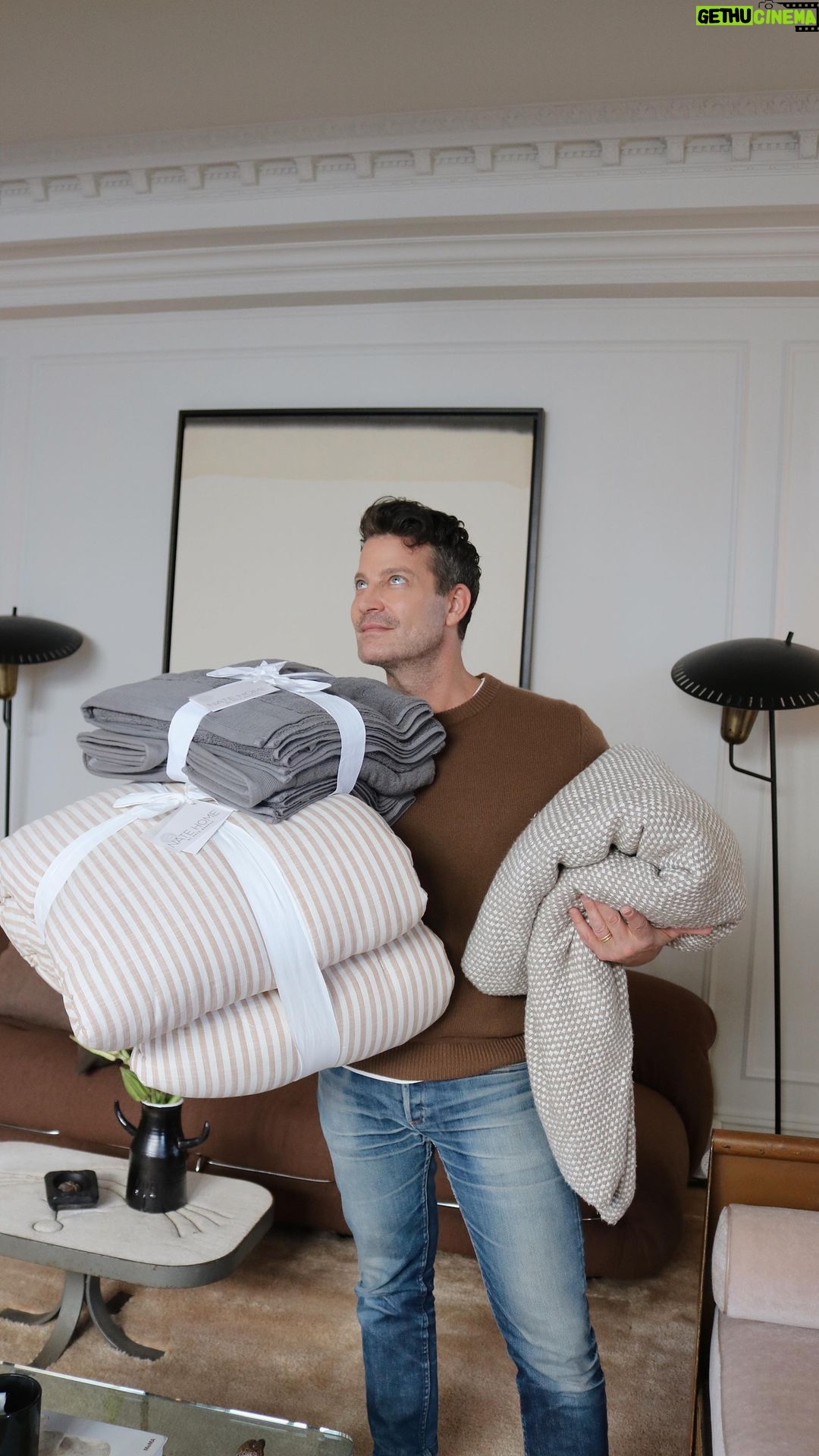 Nate Berkus Instagram - Cozy @natehome cold weather must-haves perfect for layering this fall (and giving as gifts). Head to stories to shop.