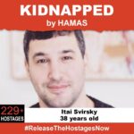Nate Berkus Instagram – On October 7th, 38-year old Itai Svirsky was stolen from his family when Hamas terrorists invaded Israel. Itai Svirsky is one of over 229+ hostages being held captive in Gaza in unknown conditions for over three weeks. He should be home with his family. Release Itai Svirsky now! ⁣
⁣
To see photos of all of the hostages and to share a poster yourself, please visit @kidnappedfromisrael⁣
⁣
#ReleaseTheHostagesNow⁣
#NoHostageLeftBehind